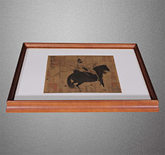 凤翔书画装裱配框服务案例